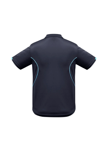 Picture of Biz Collection Razor Mens Polo- Navy/Sky Size 4XL